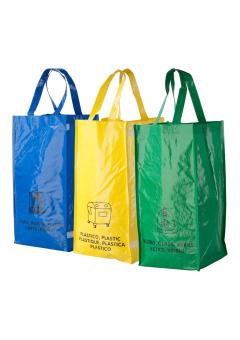 Sortex szelektív hulladékgyűjtő táskák