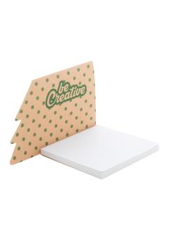 CreaStick Xmas Eco egyediesíthető öntapadós jegyzettömb, karácsonyfa