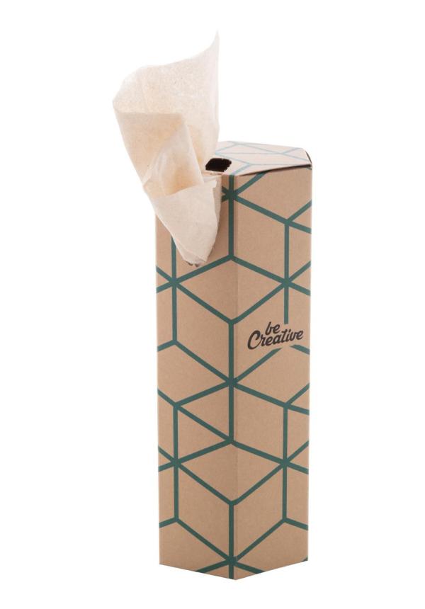 AP AP716655 - CreaSneeze Hex Eco egyedi papírzsebkendő
