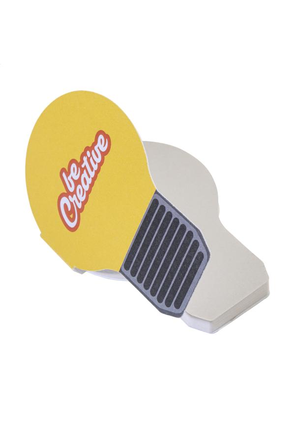 AP AP715028 - CreaStick Bulb egyedi öntapadós jegyzettömb AP AP715028 - CreaStick Bulb egyedi öntapadós jegyzettömb
