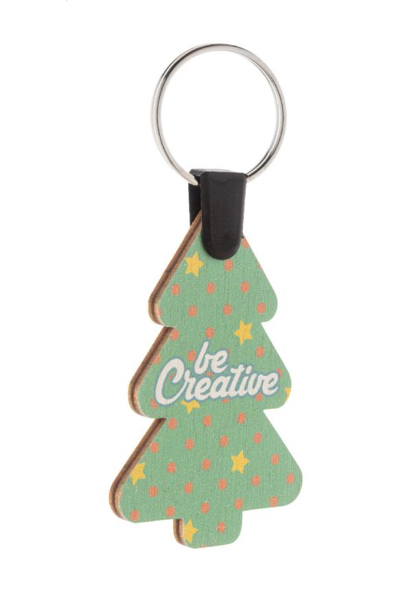 AP AP716838 - Fjerny Creative egyedi karácsonyi kulcstartó, karácsonyfa