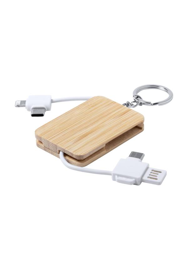 AP AP722043 - Edulis kulcstartó USB töltőkábellel
