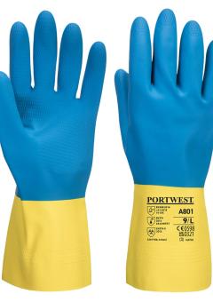 Portwest Duplán Mártott Latex kesztyű