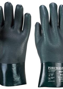 Portwest Duplán mártott PVC védőkesztyű 27 cm