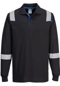 Portwest WX3 Flame Resistant Long Sleeve Polo