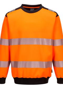 Portwest PW3 Hi-Vis Crew Neck pulóver