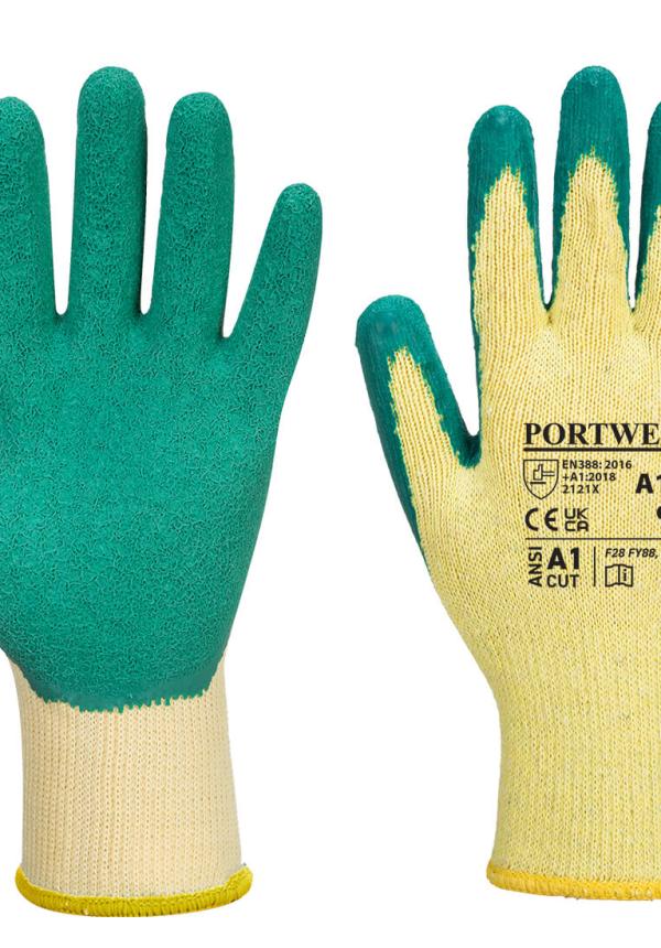 DE A150 - Portwest Mártott latex munkavédelmi kesztyű (A100 öko verzió) DE A150 - Portwest Mártott latex munkavédelmi kesztyű (A100 öko verzió)
