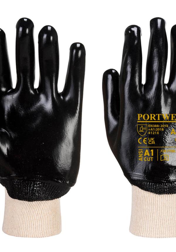 DE A400 - Portwest Csuklóig mártott PVC kesztyű DE A400 - Portwest Csuklóig mártott PVC kesztyű