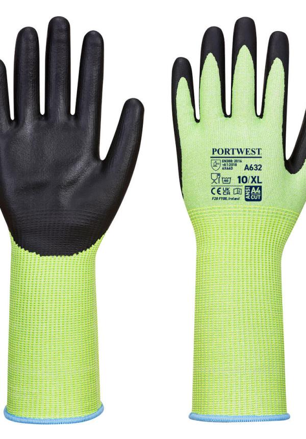 DE A632 - Portwest Green Cut Long Cuff DE A632 - Portwest Green Cut Long Cuff