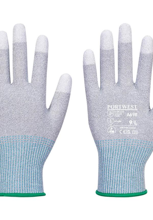 DE A698 - Portwest MR13 ESD PU Fingertip (12 pár) DE A698 - Portwest MR13 ESD PU Fingertip (12 pár)