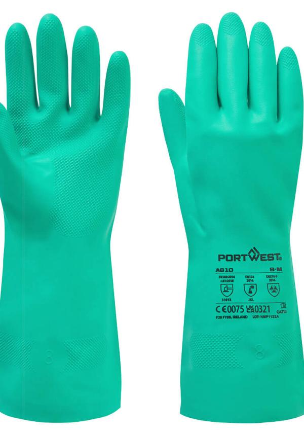 DE A810 - Portwest Nitrosafe vegyszerálló védőkesztyű DE A810 - Portwest Nitrosafe vegyszerálló védőkesztyű