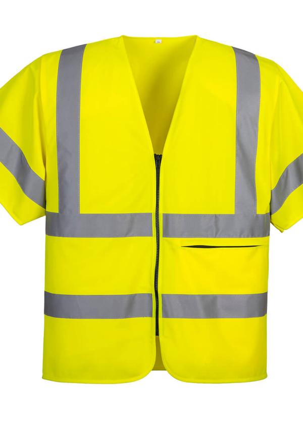 DE C372 - Portwest Half Sleeve Zip Vest