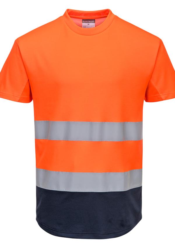 DE C395 - Portwest Kéttónusú Mesh póló