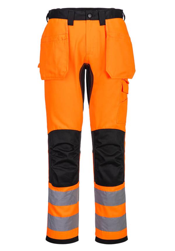 DE CD889 - Portwest WX2 Eco Hi-Vis Holster Pocket Trousers DE CD889 - Portwest WX2 Eco Hi-Vis Holster Pocket Trousers