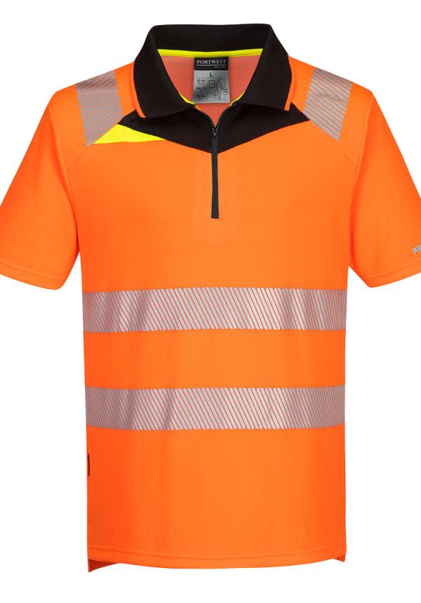 DE DX412 - Portwest DX4 Hi-Vis rövid ujjú póló DE DX412 - Portwest DX4 Hi-Vis rövid ujjú póló