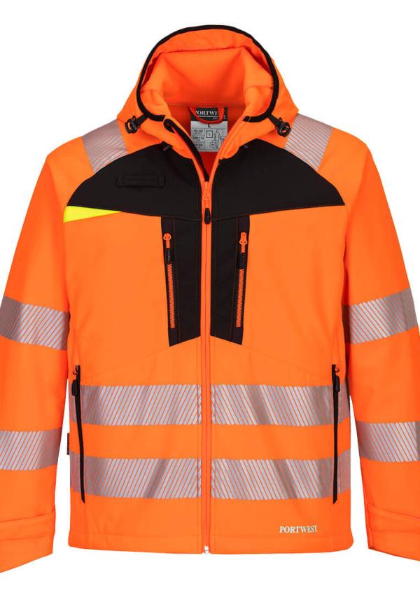 DE DX475 - Portwest DX4 Hi-Vis Softshell Jacket DE DX475 - Portwest DX4 Hi-Vis Softshell Jacket