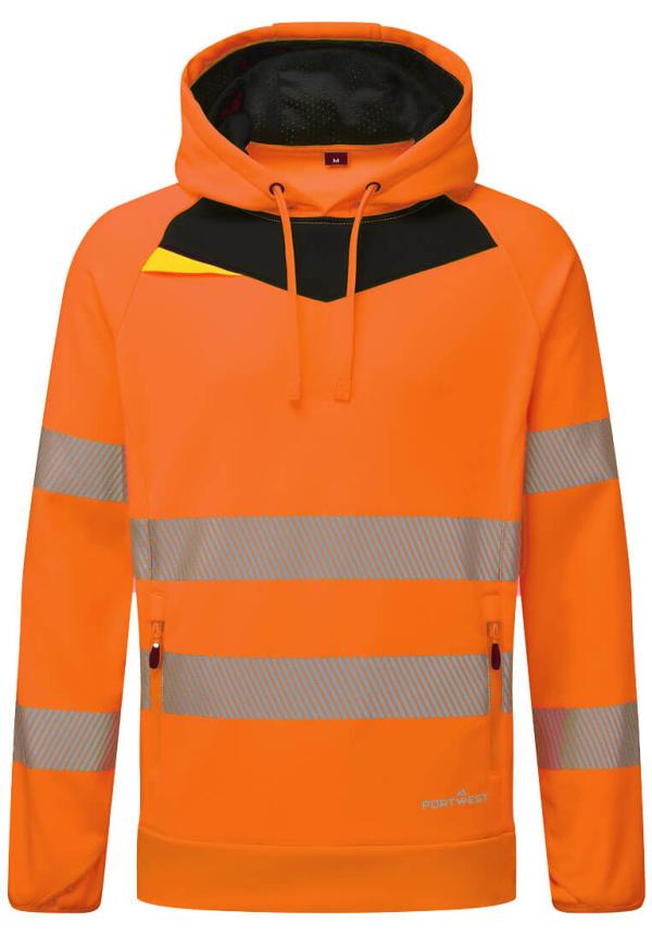 DE DX483 - Portwest DX4 Hi-Vis kapucnis pulóver DE DX483 - Portwest DX4 Hi-Vis kapucnis pulóver