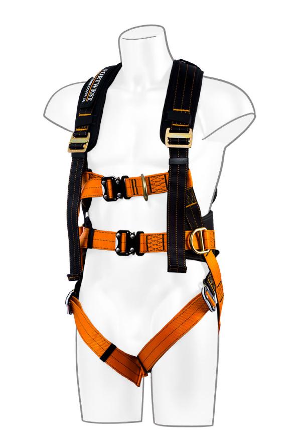 DE FP73 - Portwest Ultra 3 pontos testheveder 140kg-os maximális terhelhetőséggel