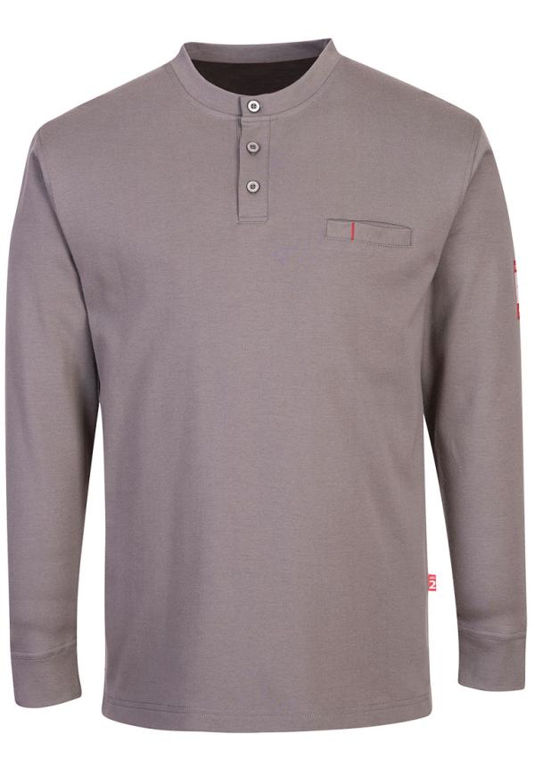 DE FR32 - Portwest FR Anti-Static Henley DE FR32 - Portwest FR Anti-Static Henley