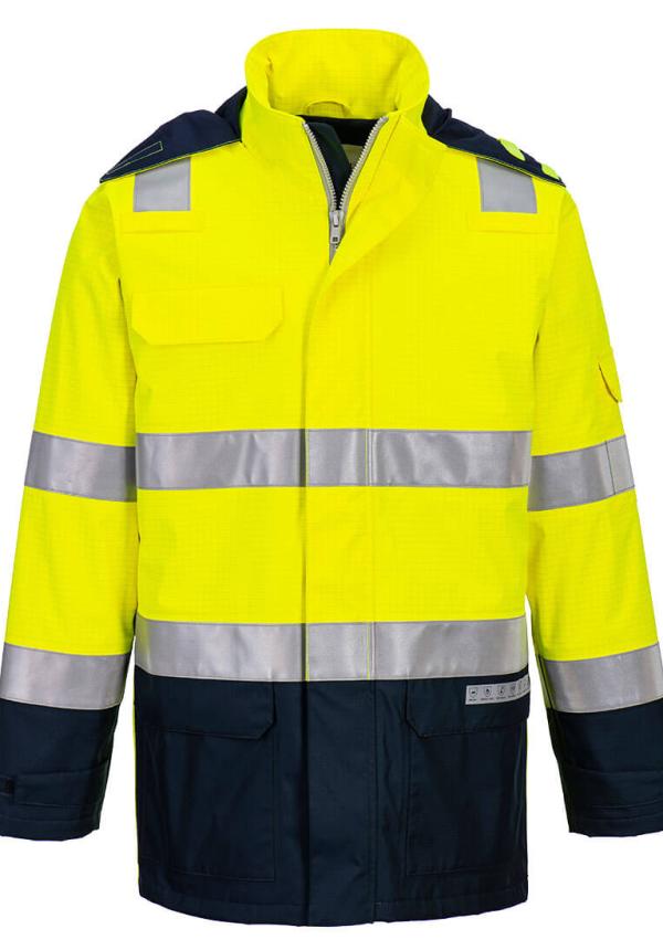 DE FR605 - Portwest Bizflame Multi Light Arc Hi-Vis Jacket