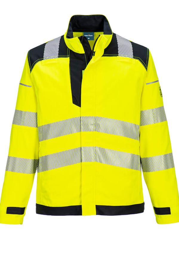 DE FR714 - Portwest PW3 FR Hi-Vis Work Jacket DE FR714 - Portwest PW3 FR Hi-Vis Work Jacket