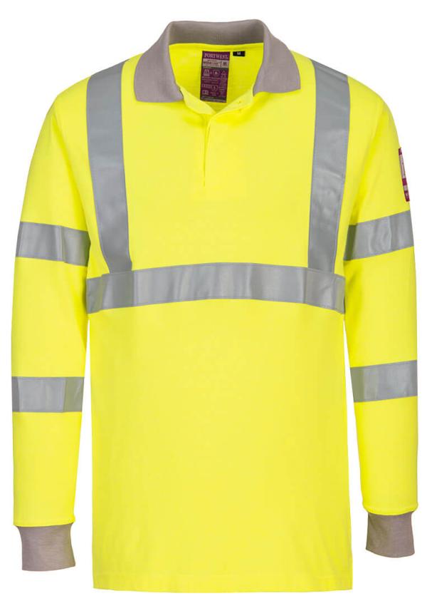 DE FR77 - Portwest Modaflame Hi-Vis Polo Shirt
