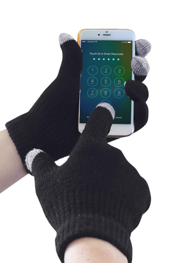 DE GL16 - Portwest Touchscreen (kapacitív kesztyű, érintőképernyős eszközökhöz) kötött kesztyű