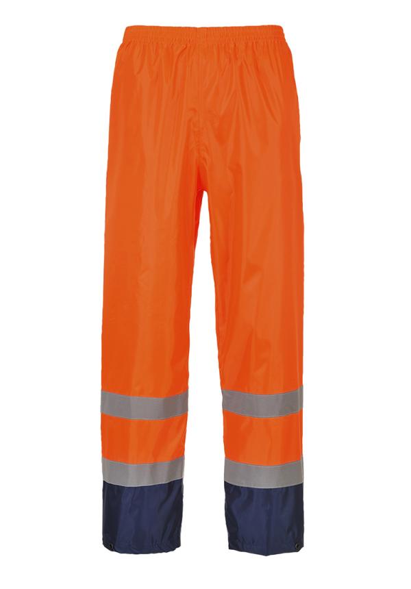 DE H444 - Portwest Hi-Vis klasszikus kontrasztos esőnadrág