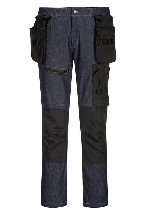 DE KX342 - Portwest KX3 Holster Denim farmer nadrág