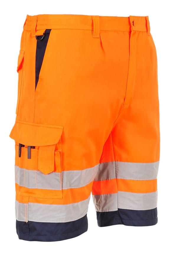 DE L043 - Portwest HiVis jólláthatósági rövidnadrág DE L043 - Portwest HiVis jólláthatósági rövidnadrág