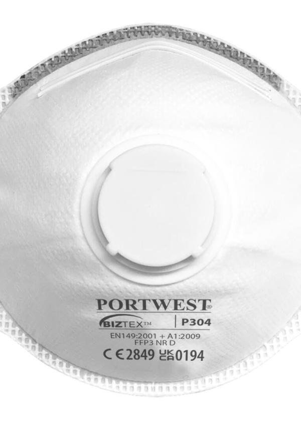DE P304 - Portwest FFP3 Light Cup Respirator (10 db) DE P304 - Portwest FFP3 Light Cup Respirator (10 db)