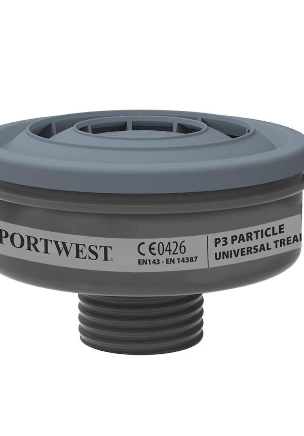 DE P946 - Portwest P3 részecske szűrő - univerzális csatlakozás (6 db)