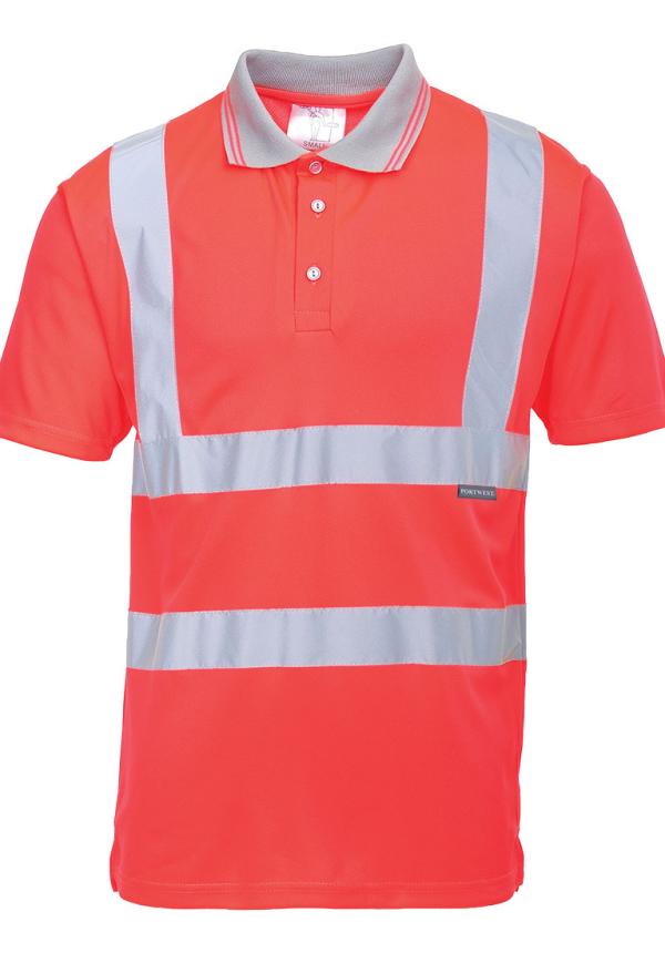 DE S477 - Portwest Jól láthatósági teniszpóló