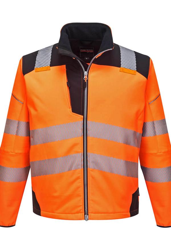 DE T402 - Portwest Vision Hi-Vis softshell kabát DE T402 - Portwest Vision Hi-Vis softshell kabát