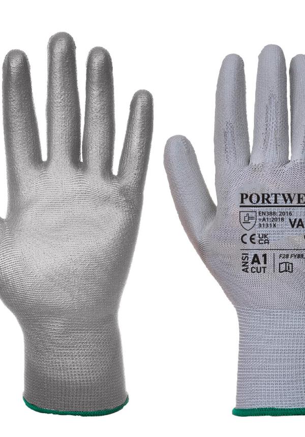 DE VA120 - Portwest PU tenyérmártott kesztyű, automatákhoz DE VA120 - Portwest PU tenyérmártott kesztyű, automatákhoz