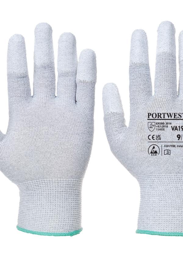 DE VA198 - Portwest Vending ESD ujjvég bevont védőkesztyű DE VA198 - Portwest Vending ESD ujjvég bevont védőkesztyű