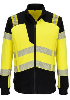 Portwest PW3 Modaflame Hi-Vis lángálló cipzáras pulóver
