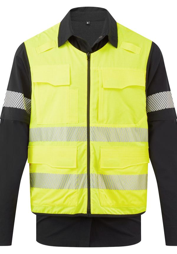 DE BX322 - Portwest Ultimate Modular Hi-Vis 5 az 1-ben póló