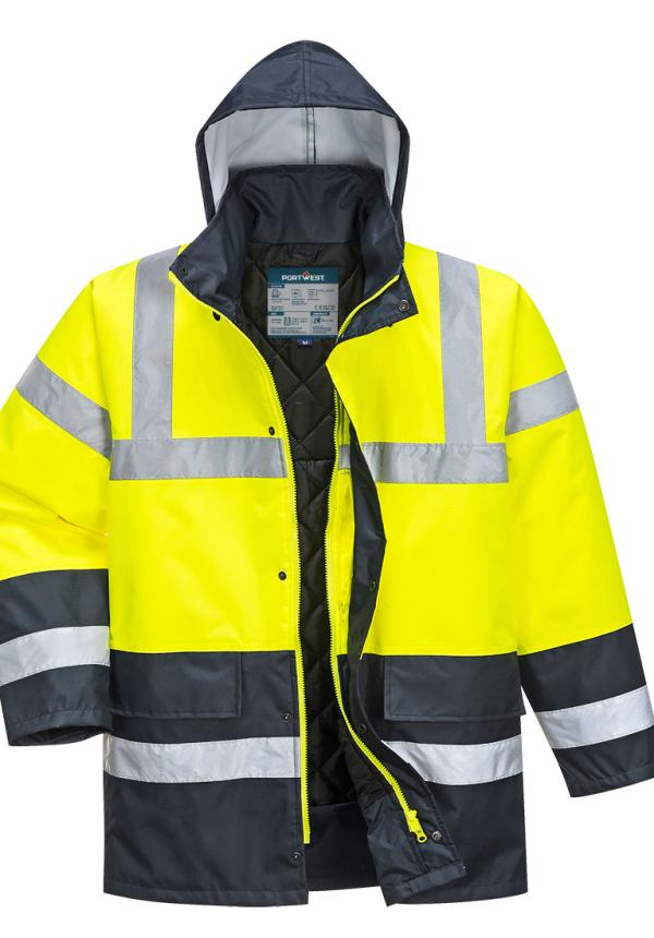 DE ES466 - Portwest Essential Hi-Vis kontrasztos téli traffic dzseki DE ES466 - Portwest Essential Hi-Vis kontrasztos téli traffic dzseki