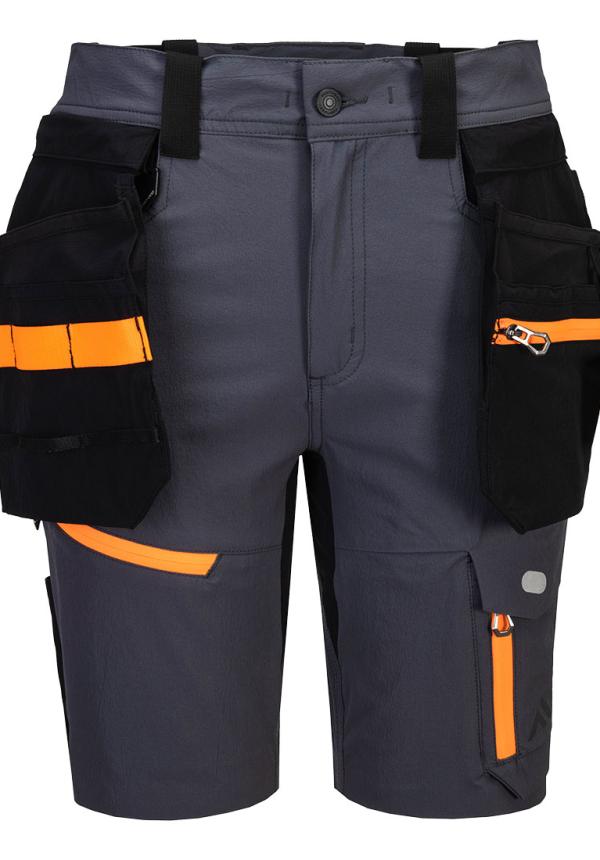 DE EV444 - Portwest EV4 holster rövidnadrág (levehető holster zsebbel)