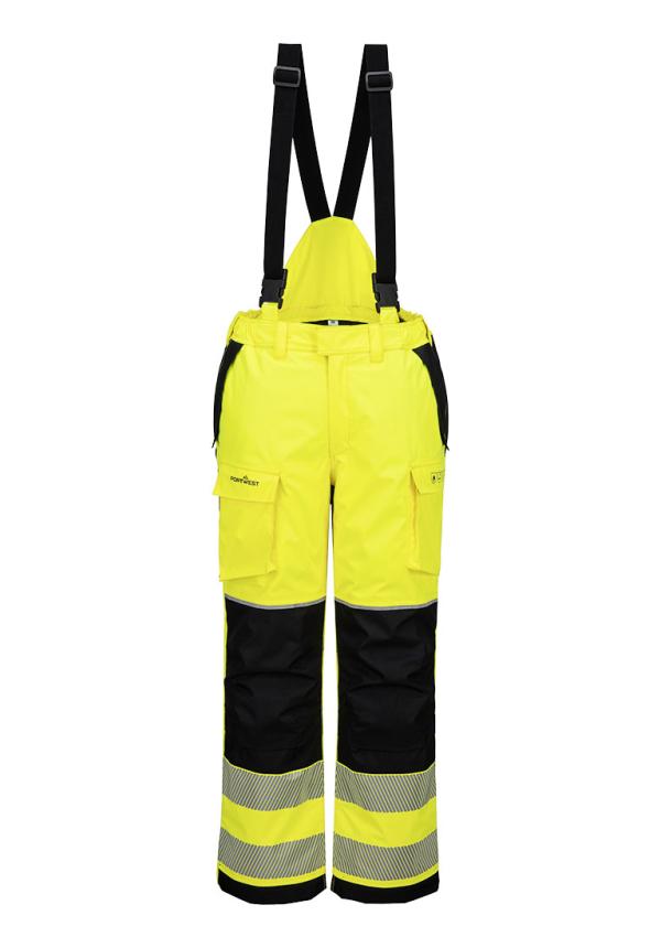 DE FR426 - Portwest PW3 Modaflame Hi-Vis lángálló téli kantáros nadrág DE FR426 - Portwest PW3 Modaflame Hi-Vis lángálló téli kantáros nadrág