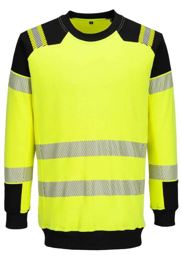 DE FR707 - Portwest PW3 Modaflame Hi-Vis lángálló pulóver