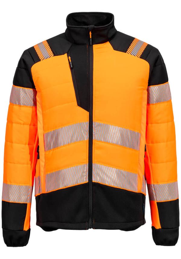 DE T170 - Portwest PW3 Hi-Vis Hybrid Baffle kabát
