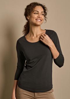 Ladies 3/4 Sleeve Stretch Tee