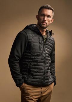 Hooded Crossover Jacket