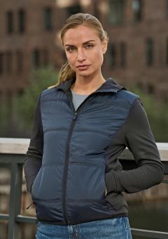 Womens Hybrid-Stretch Hooded Jacket