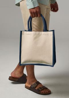 Printers' Midi Jute Bag