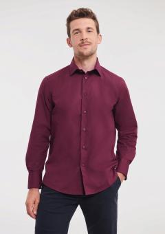 Fitted Long Sleeve Stretch Shirt