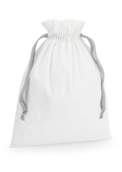 Cotton Gift Bag with Ribbon Drawstring