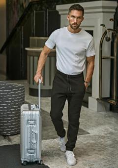 Ribbed Interlock Pants